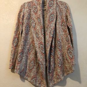 Lucky Brand Women’s Open Cardigan Sweater Long Sleeves Size XS
